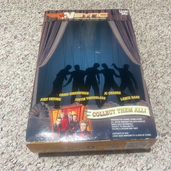 NSYNC Lance Bass Collectible Vinyl Figurine 2000 Vintage - Picture 3 of 3